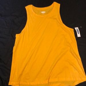 Plain yellow tank top!